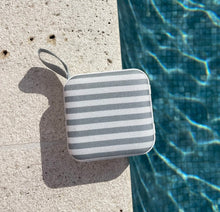 Load image into Gallery viewer, Sunnylife Vacay Travel Speaker in olive stripe