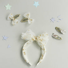 Load image into Gallery viewer, Rockahula Wish Upon A Star Tulle Bow Clips