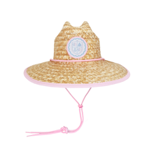 Load image into Gallery viewer, Bits & Bows Youth Lifeguard Hat, Pink