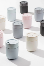 Load image into Gallery viewer, Porter Ceramic Travel Mug - charcoal - 12 oz.