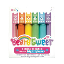 Load image into Gallery viewer, Ooly Beary Sweet Mini Scented Highlighters