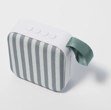 Load image into Gallery viewer, Sunnylife Vacay Travel Speaker in olive stripe