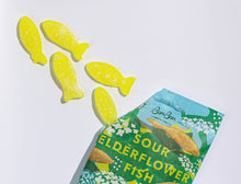 Load image into Gallery viewer, BonBon Sour Elderflower Fish - Swedish Candy