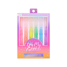 Load image into Gallery viewer, Ooly Oh My Glitter! Neon Highlighters - Set of 6