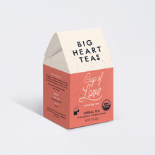 Load image into Gallery viewer, Big Heart Tea Co Cup of Love 10 ct Tea Bags
