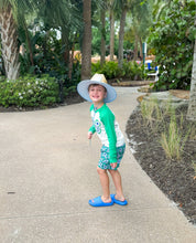 Load image into Gallery viewer, Bits & Bows Youth Lifeguard Hat, Blue