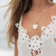 Load image into Gallery viewer, THATCH Malene Mother Of Pearl Rope Necklace
