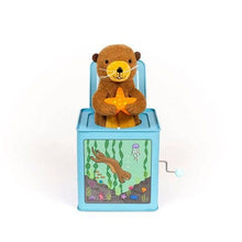 Load image into Gallery viewer, Jack Rabbit Creations Sea Otter Jack in the Box
