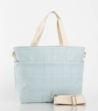 Load image into Gallery viewer, Striped Cooler Tote
