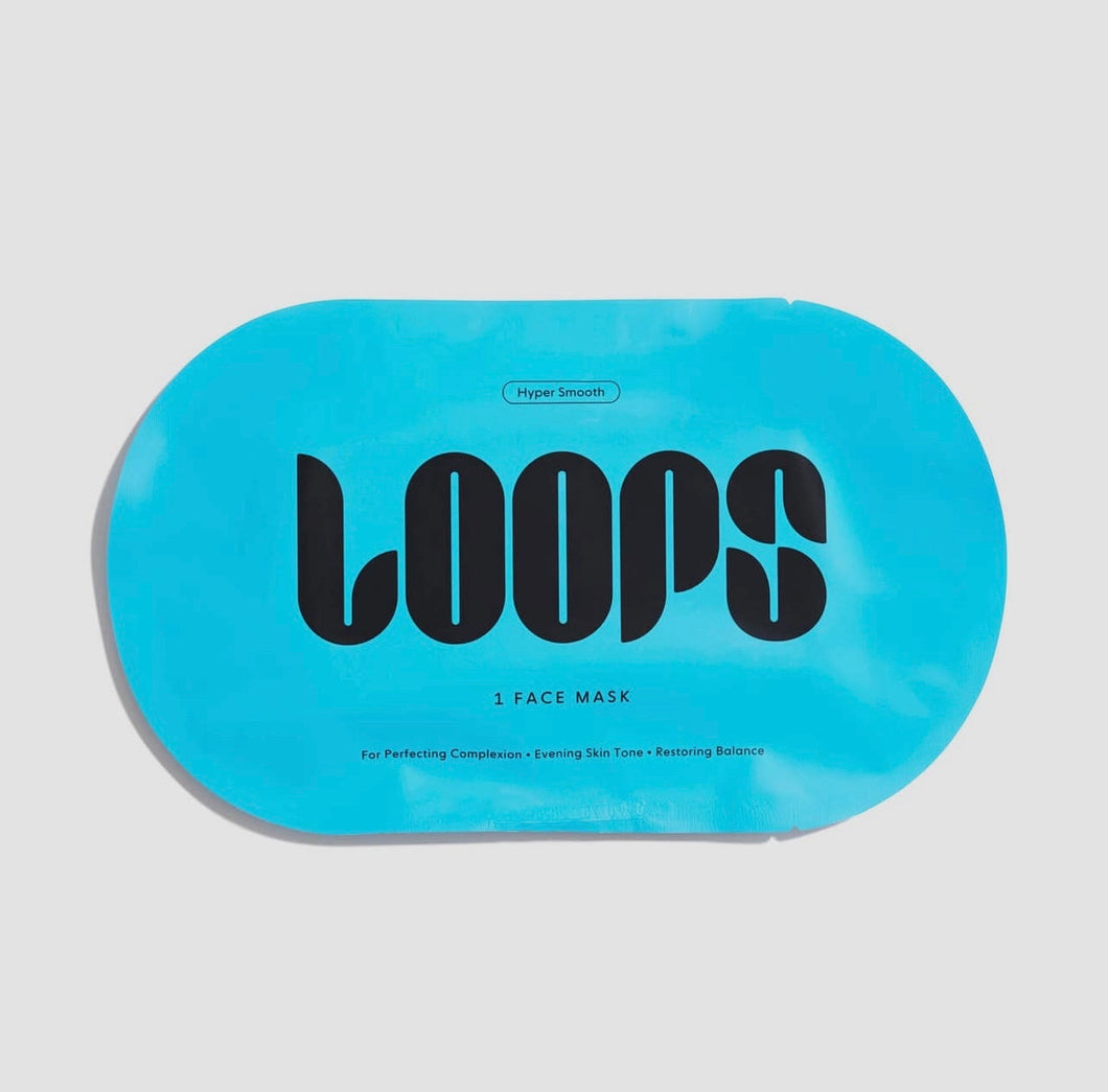 LOOPS Hyper Smooth Dark Spot Hydrogel Face Mask