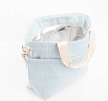 Load image into Gallery viewer, Striped Cooler Tote
