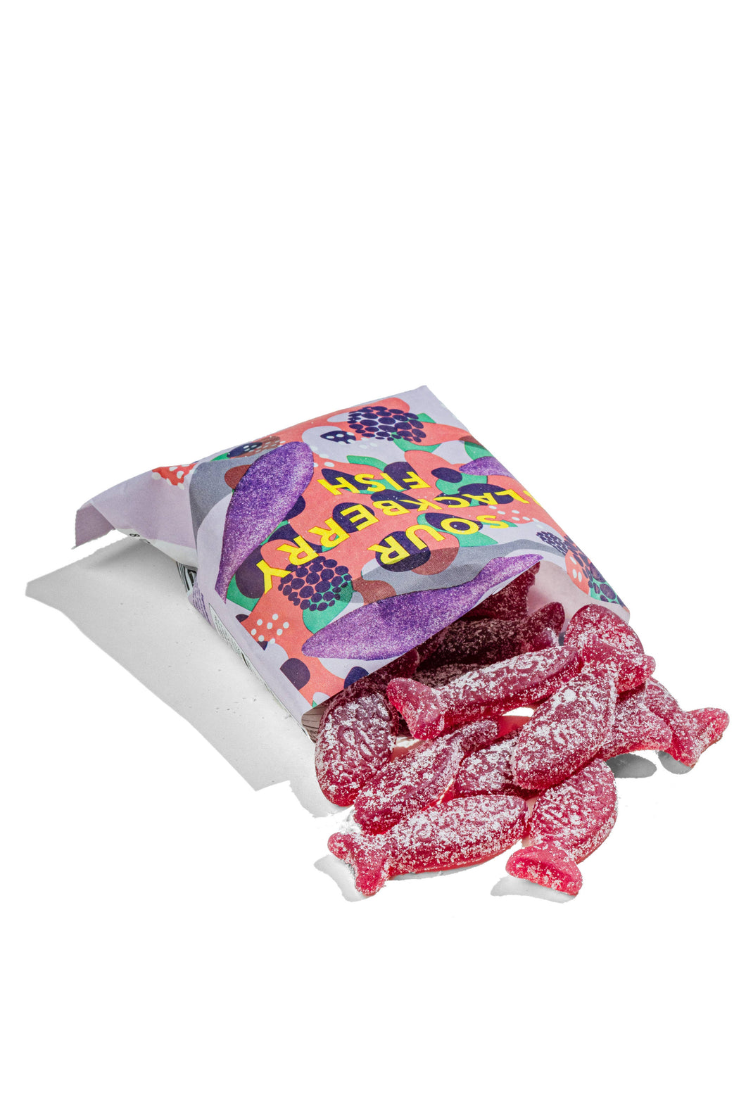 BonBon Sour Blackberry Fish - Swedish Candy