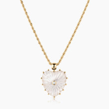 Load image into Gallery viewer, THATCH Malene Mother Of Pearl Rope Necklace
