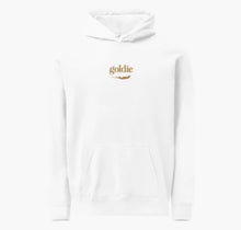 Load image into Gallery viewer, goldie x Above the Hook Hoodie - white
