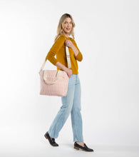 Load image into Gallery viewer, Striped Cooler Tote
