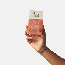 Load image into Gallery viewer, Big Heart Tea Co Cup of Love 10 ct Tea Bags
