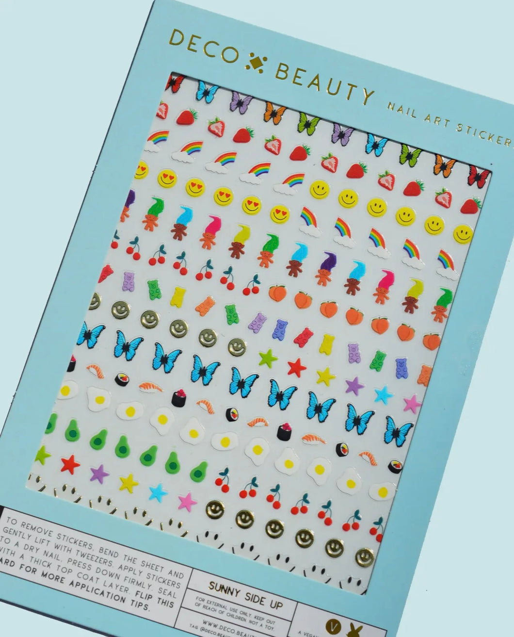 Deco Beauty Nail Stickers - Sunny Side Up