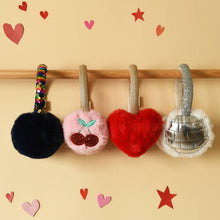 Load image into Gallery viewer, Rockahula Love Heart Earmuffs
