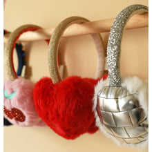 Load image into Gallery viewer, Rockahula Love Heart Earmuffs
