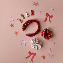 Load image into Gallery viewer, Rockahula Festive Double Ruffle Scrunchies
