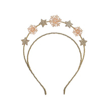 Load image into Gallery viewer, Rockahula Shimmer Snowflake Headband
