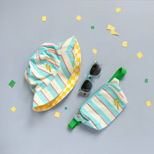 Load image into Gallery viewer, Rockahula Lightning Stripe Reversible Bucket Hat - 3-6 Years
