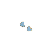 Load image into Gallery viewer, Pip Pop Enamel Heart Studs

