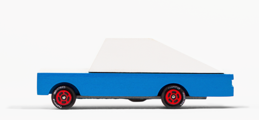 Candylab Toys - Candycar - Blue Racer #8