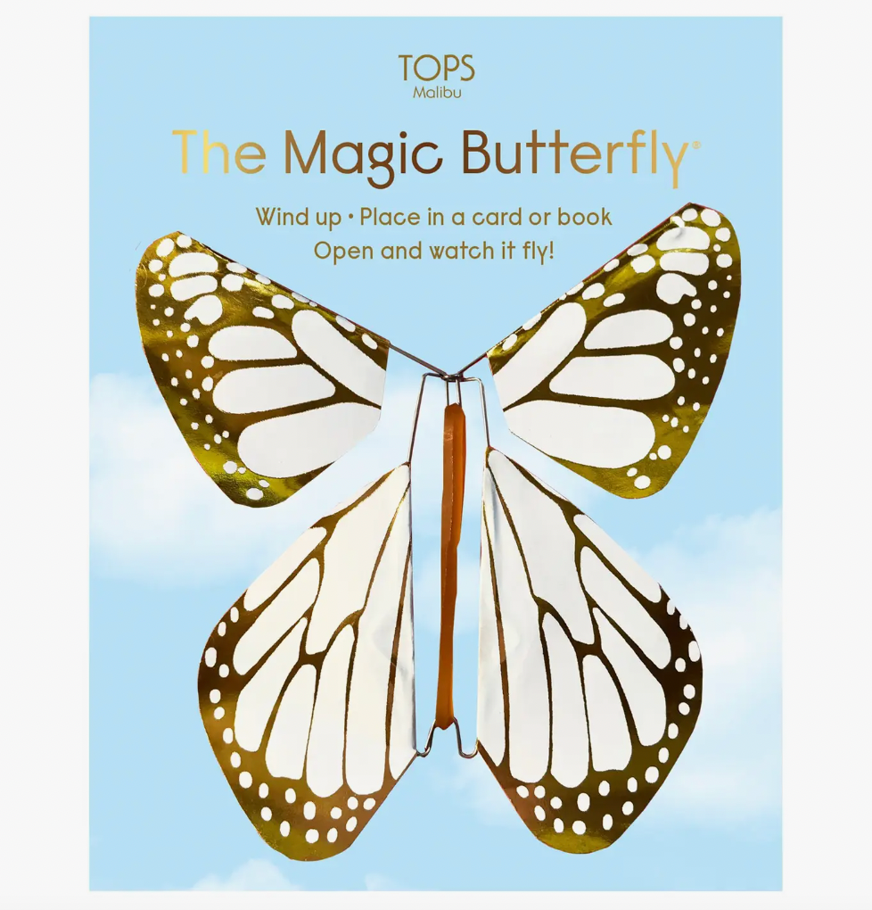 TOPS Malibu Gold Magic Butterfly