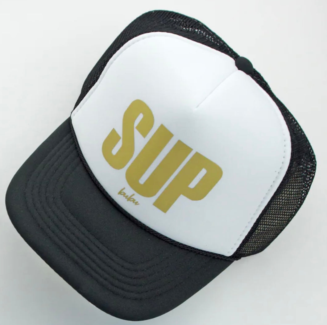 Bubu Kids Gold Foil SUP Trucker Hat