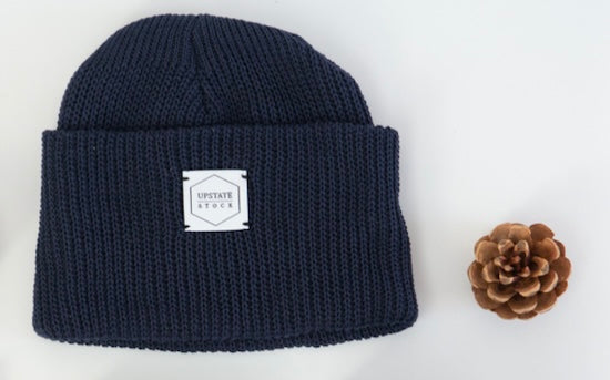 Upstate Stock Navy Recycled Cotton Watchcap