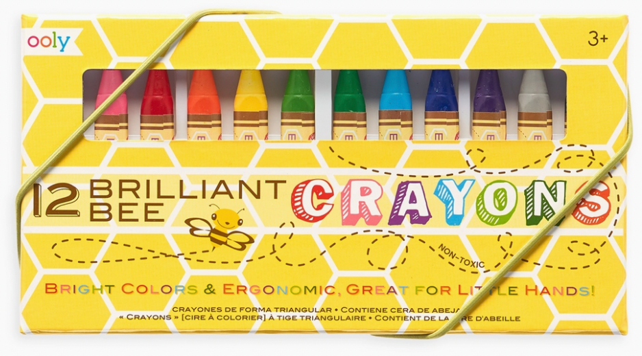 ooly Brilliant Bee Crayons